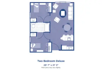 Floorplan of Morningside of Madison, Assisted Living, Madison, AL 6