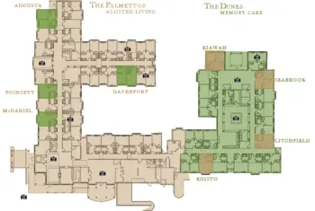 Floorplan of Palmettos Assisted Living, Assisted Living, Memory Care, Greenville, SC 1