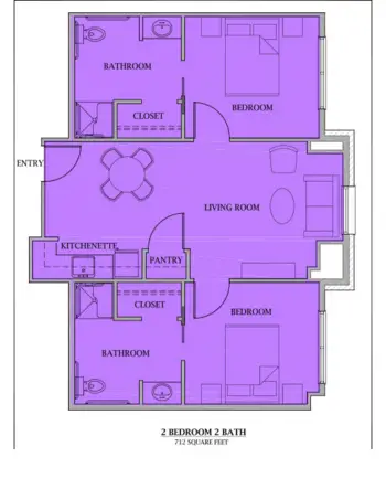 Floorplan of Spring Cypress Senior Living, Assisted Living, Memory Care, Cypress, TX 6
