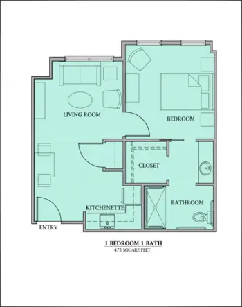 Floorplan of Spring Cypress Senior Living, Assisted Living, Memory Care, Cypress, TX 7