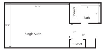 Floorplan of Sunset Ridge Jefferson, Assisted Living, Memory Care, Jefferson, WI 1