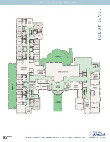 Floorplan of The Bristal at East Meadow, Assisted Living, East Meadow, NY 5