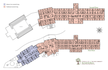 Floorplan of The Sabb Residence, Assisted Living, Lowell, MA 1