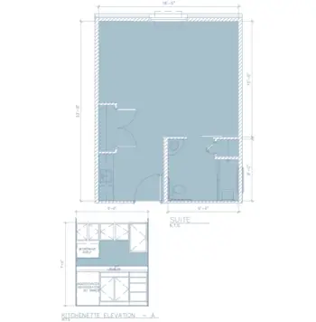 Floorplan of Bluebird Retirement Community, Assisted Living, London, OH 3