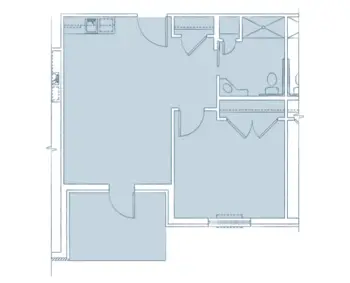 Floorplan of Bluebird Retirement Community, Assisted Living, London, OH 4