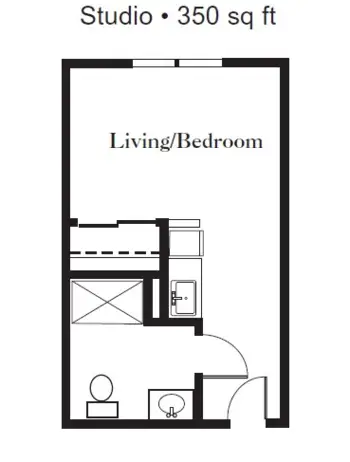 Floorplan of Callahan Village Assisted Living, Assisted Living, Roseburg, OR 3