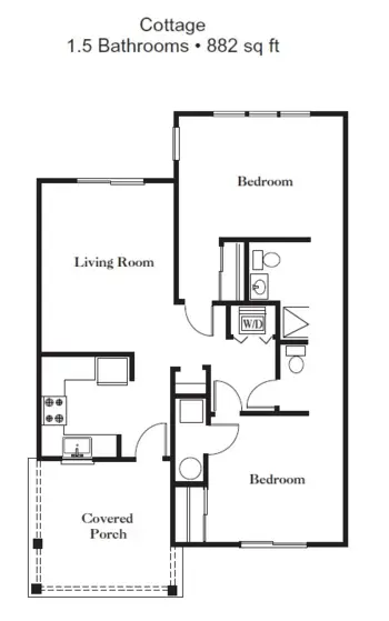 Floorplan of Callahan Village Assisted Living, Assisted Living, Roseburg, OR 5