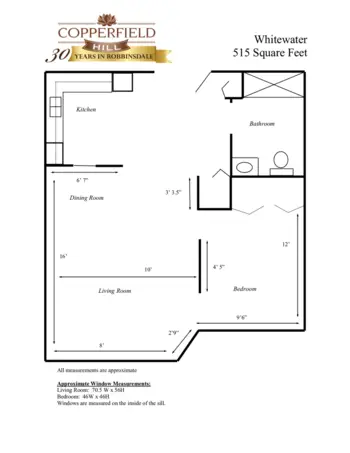 Floorplan of Copperfield Hill, Assisted Living, Memory Care, Robbinsdale, MN 6