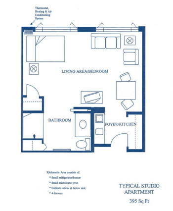 Floorplan of Eisenberg Assisted Living, Assisted Living, Worcester, MA 3