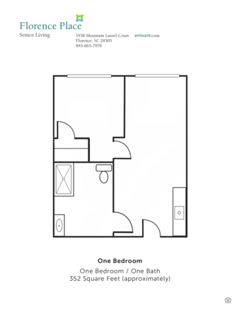 Floorplan of Florence Place, Assisted Living, Memory Care, Florence, SC 3