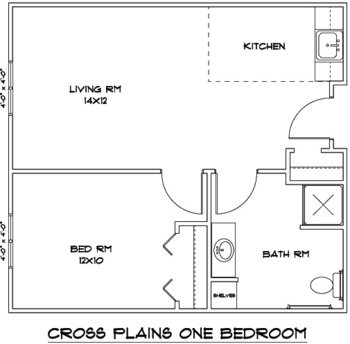 Floorplan of Girlies Manor - Mount Horeb, Assisted Living, Memory Care, Mount Horeb, WI 1