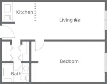 Floorplan of Kingston Residence of Fort Wayne, Assisted Living, Fort Wayne, IN 1