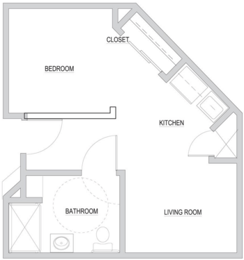 Floorplan of Legacy House of Logan, Assisted Living, Logan, UT 2