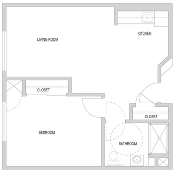 Floorplan of Legacy House of Logan, Assisted Living, Logan, UT 3