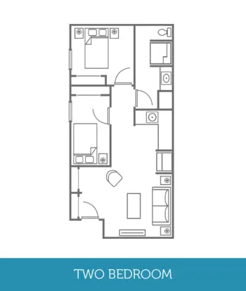 Floorplan of Lincoln Manor, Assisted Living, Fayetteville, TN 2
