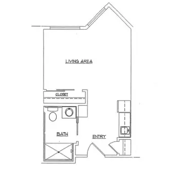 Floorplan of Magnolia Gardens Senior Living, Assisted Living, Memory Care, Cottage Grove, OR 2