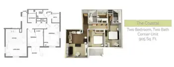 Floorplan of Seagrass Village of Fleming Island, Assisted Living, Fleming Island, FL 6