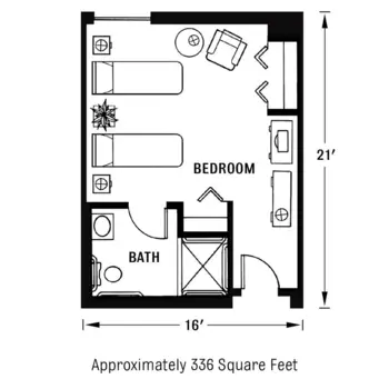 Floorplan of Tall Oaks Assisted Living, Assisted Living, Memory Care, Reston, VA 6