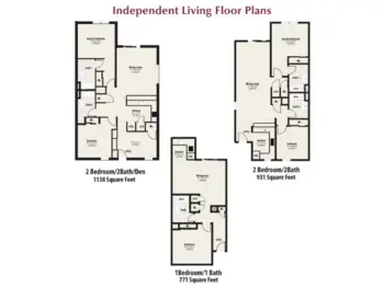 Floorplan of The Montecito Santa Fe, Assisted Living, Santa Fe, NM 2