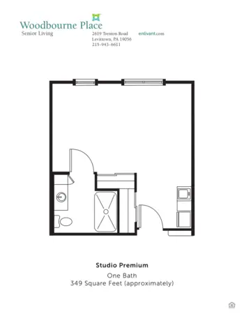 Floorplan of Woodbourne Place, Assisted Living, Levittown, PA 3
