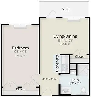 Floorplan of Lorien Taneytown Assisted Living, Assisted Living, Taneytown, MD 5