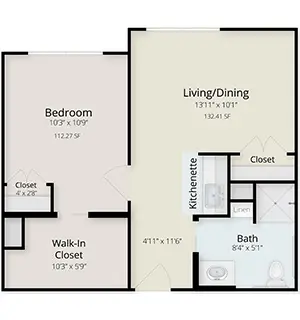 Floorplan of Lorien Taneytown Assisted Living, Assisted Living, Taneytown, MD 6