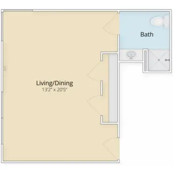 Floorplan of New Perspective Mahtomedi, Assisted Living, Memory Care, Mahtomedi, MN 5