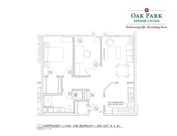 Floorplan of Oak Park Senior Living, Assisted Living, Memory Care, Oak Park Heights, MN 3