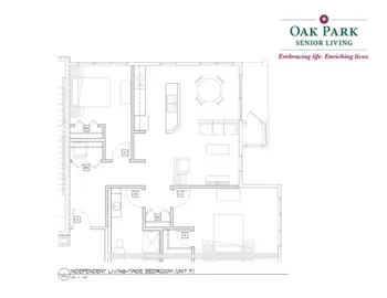 Floorplan of Oak Park Senior Living, Assisted Living, Memory Care, Oak Park Heights, MN 5