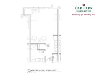 Floorplan of Oak Park Senior Living, Assisted Living, Memory Care, Oak Park Heights, MN 12