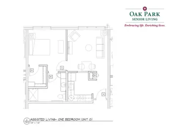 Floorplan of Oak Park Senior Living, Assisted Living, Memory Care, Oak Park Heights, MN 13