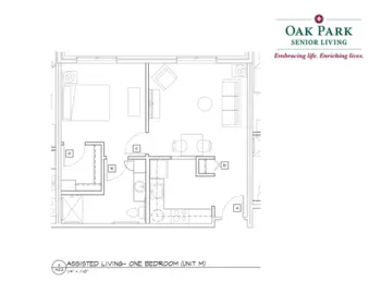 Floorplan of Oak Park Senior Living, Assisted Living, Memory Care, Oak Park Heights, MN 19