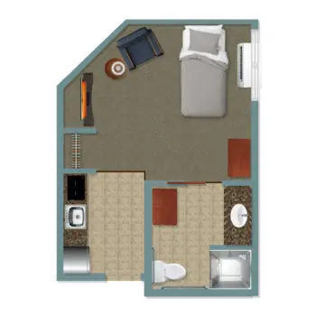 Floorplan of Peaceful Pines Senior Living, Assisted Living, Rapid City, SD 18