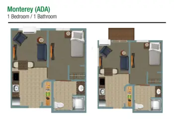 Floorplan of Peaceful Pines Senior Living, Assisted Living, Rapid City, SD 6