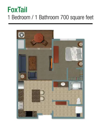 Floorplan of Peaceful Pines Senior Living, Assisted Living, Rapid City, SD 12