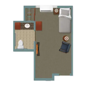 Floorplan of Peaceful Pines Senior Living, Assisted Living, Rapid City, SD 14