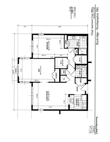 Floorplan of Rockridge Retirement Community, Assisted Living, Northampton, MA 4