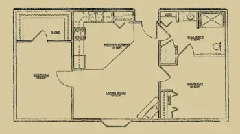Floorplan of Acorn Hill, Assisted Living, Mosinee, WI 2