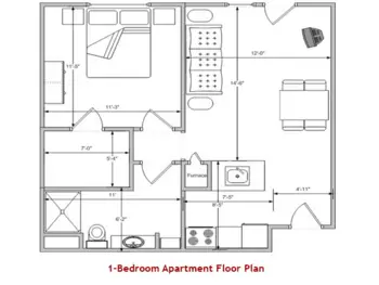 Floorplan of Autumn Ridge Supportive Living Facility, Assisted Living, Vienna, IL 1