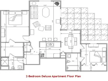 Floorplan of Autumn Ridge Supportive Living Facility, Assisted Living, Vienna, IL 3