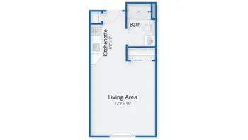 Floorplan of Capitol Ridge at Providence, Assisted Living, Memory Care, Providence, RI 1