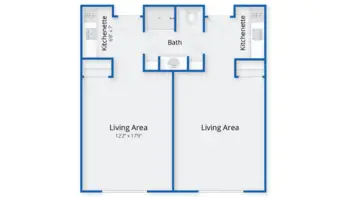Floorplan of Capitol Ridge at Providence, Assisted Living, Memory Care, Providence, RI 2
