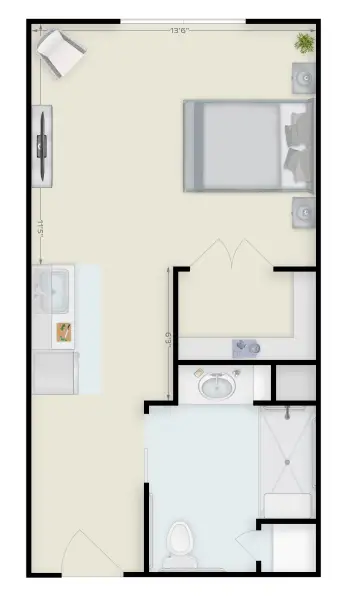 Floorplan of Arbor Terrace Fulton, Assisted Living, Fulton, MD 2