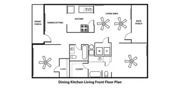 Floorplan of Brookside Senior Living Community, Assisted Living, Mobile, AL 2