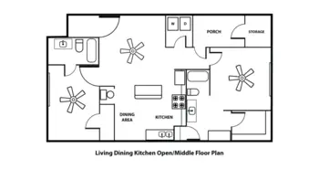 Floorplan of Brookside Senior Living Community, Assisted Living, Mobile, AL 4