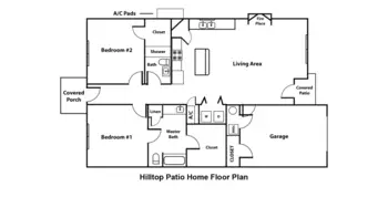 Floorplan of Brookside Senior Living Community, Assisted Living, Mobile, AL 5