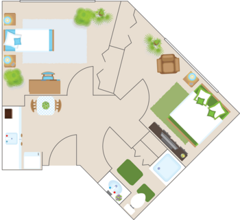 Floorplan of Colonial Oaks at Katy, Assisted Living, Katy, TX 8