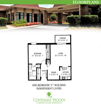 Floorplan of Covenant Woods a Senior Living Community, Assisted Living, Columbus, GA 1