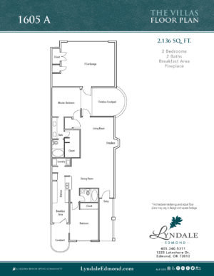 Floorplan of Lyndale - Edmond, Assisted Living, Edmond, OK 15