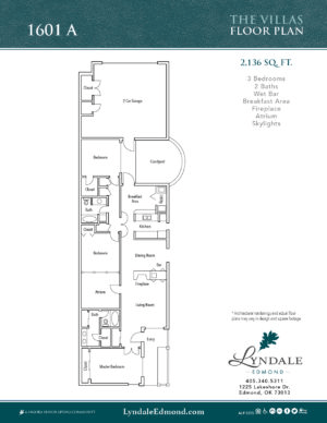 Floorplan of Lyndale - Edmond, Assisted Living, Edmond, OK 16